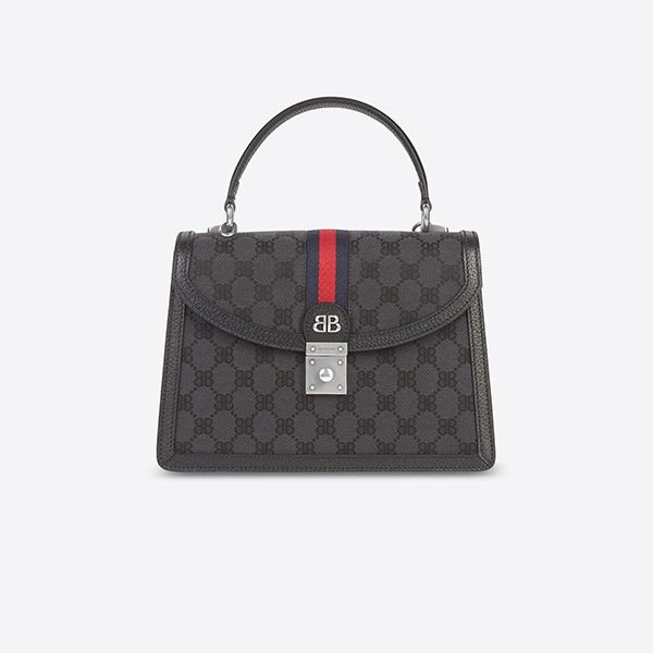 【グッチ x バレンシアガ 偽物】ハッカー プロジェクト スモール ハンドバッグ 6801192103X1000